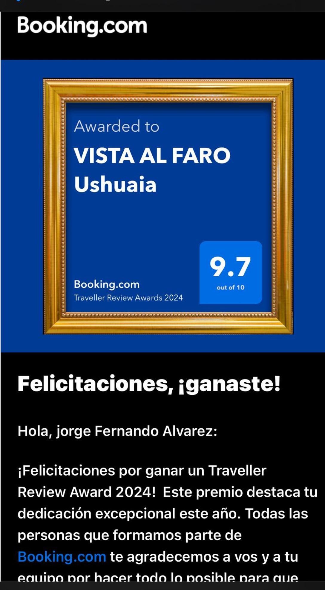 Vista Al Faro Ushuaia Apartment ภายนอก รูปภาพ